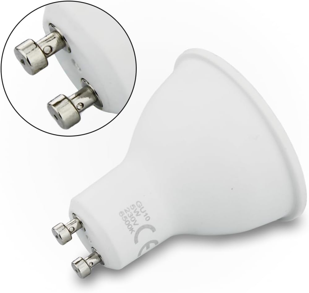 GU10 Led Bulbs Warm White, 5W, Dimmable Spotlight Bulbs GU10 Led Bulbs Warm White, 5W, Dimmable Spotlight Bulbs